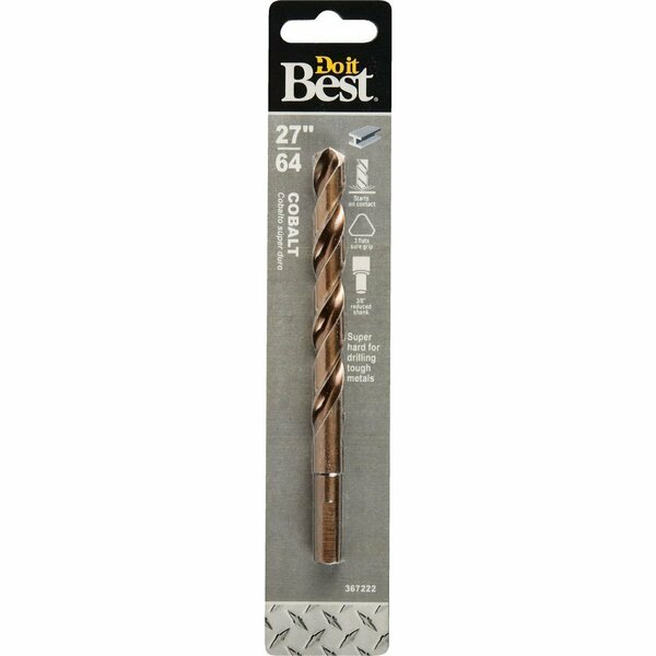 All-Source 27/64 In. Cobalt Drill Bit 251001DB